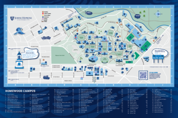 Homewood Campus Map